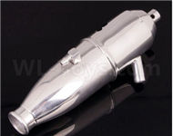 HSP 94188 spare parts-02026 Aluminum alloy Exhaust Pipe,HSP 94188 RC Car Truck Parts,HSP 1:10 RC Truck Spare parts Accessories,HSP 94188 Official Parts